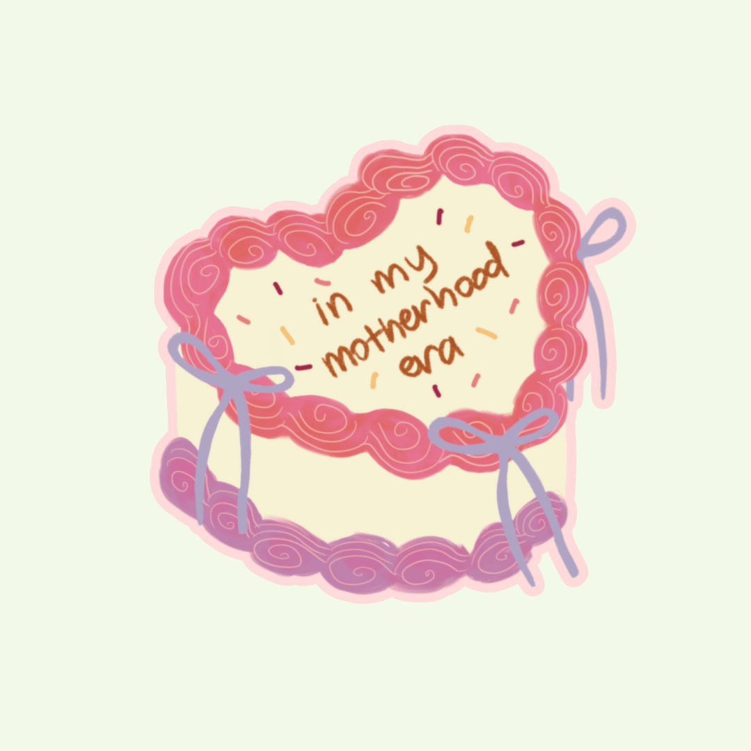 In My Motherhood Era Sticker